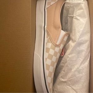 NIB Checkerboard Slip-On vans for sale Unisex Women’s 9.0 Mens 7.5